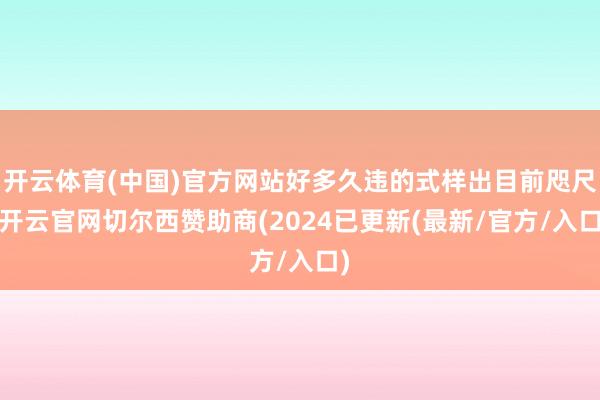 开云体育(中国)官方网站好多久违的式样出目前咫尺-开云官网切尔西赞助商(2024已更新(最新/官方/入口)